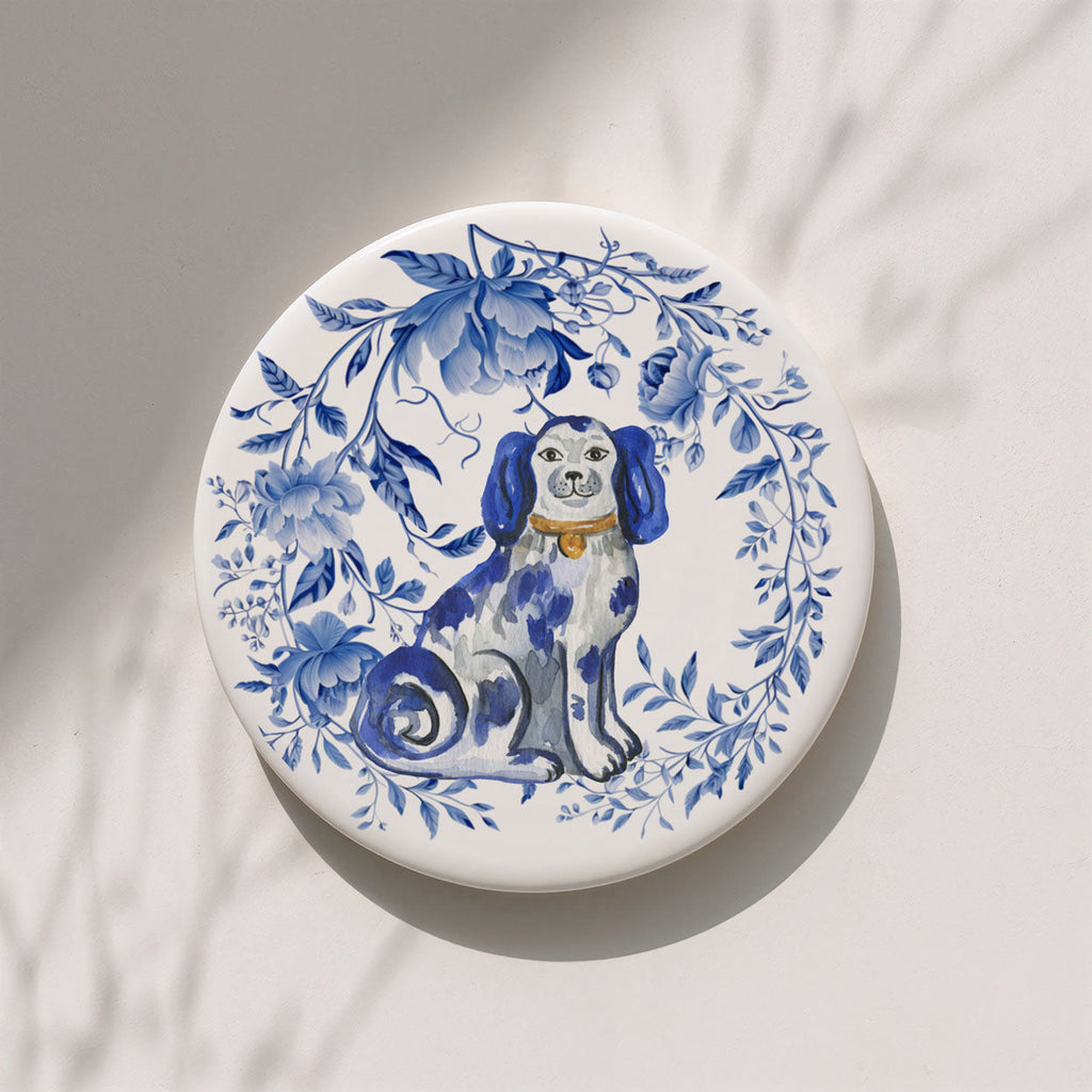 Chinoiserie Ceramic Coasters