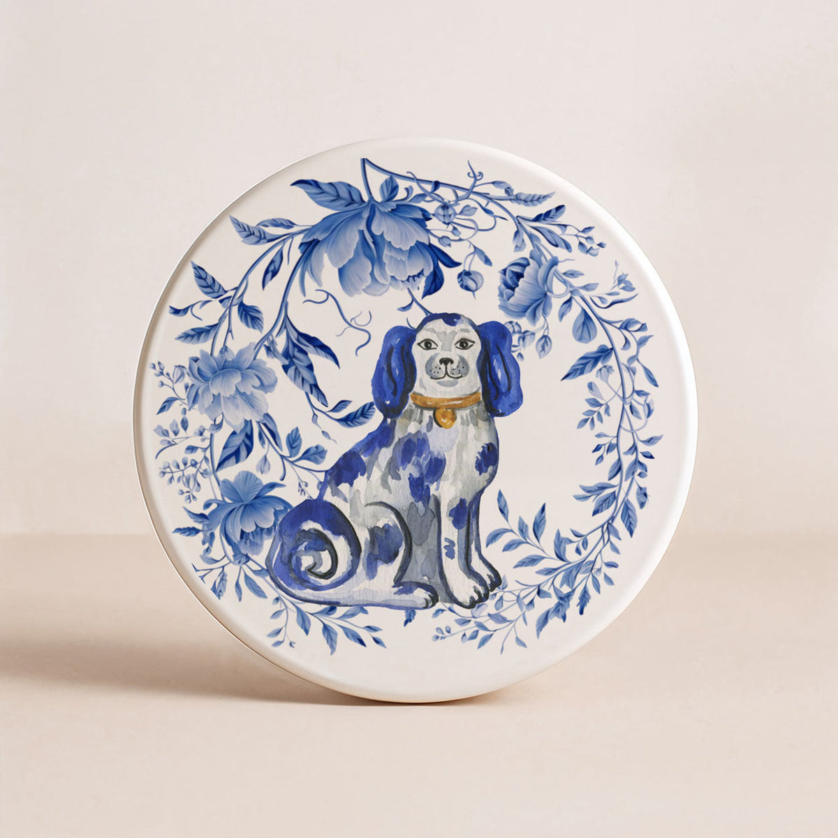 Chinoiserie Ceramic Coasters
