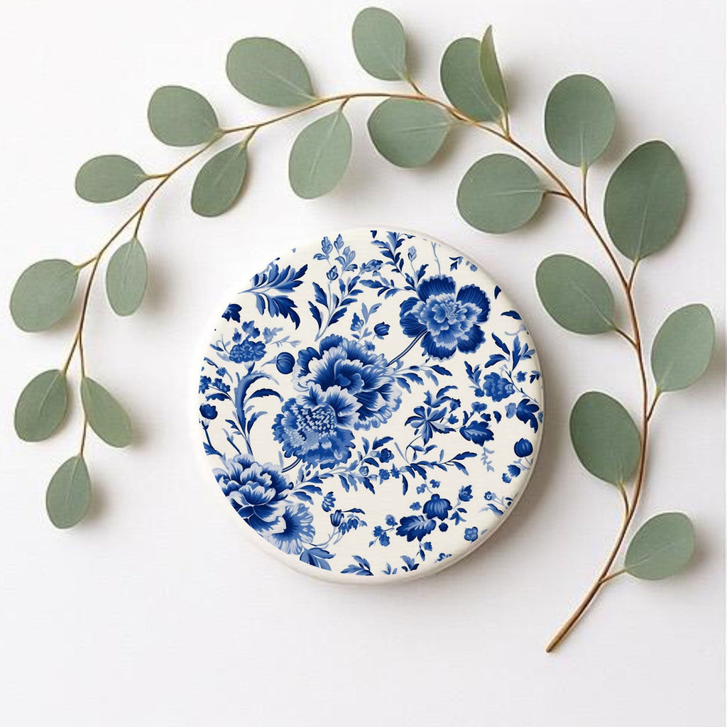 Chinoiserie Ceramic Coasters