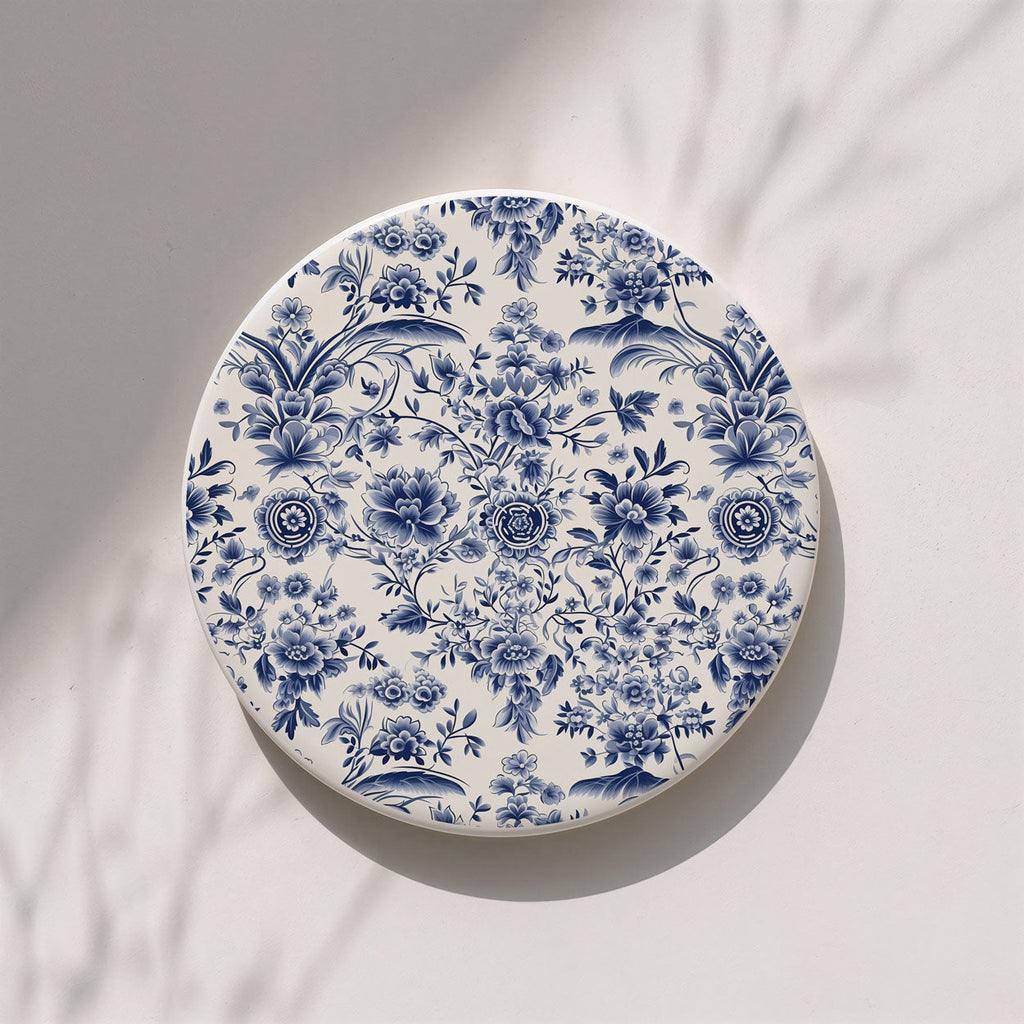 Chinoiserie Ceramic Coasters