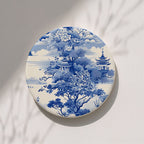Chinoiserie Ceramic Coasters
