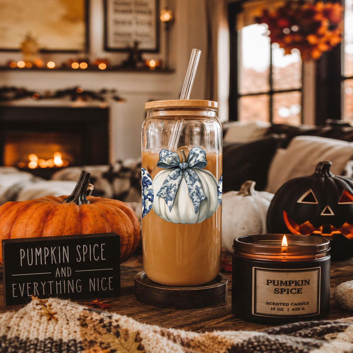 Chinoiserie Pumpkin 20oz