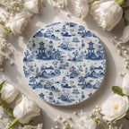 Chinoiserie Ceramic Coasters