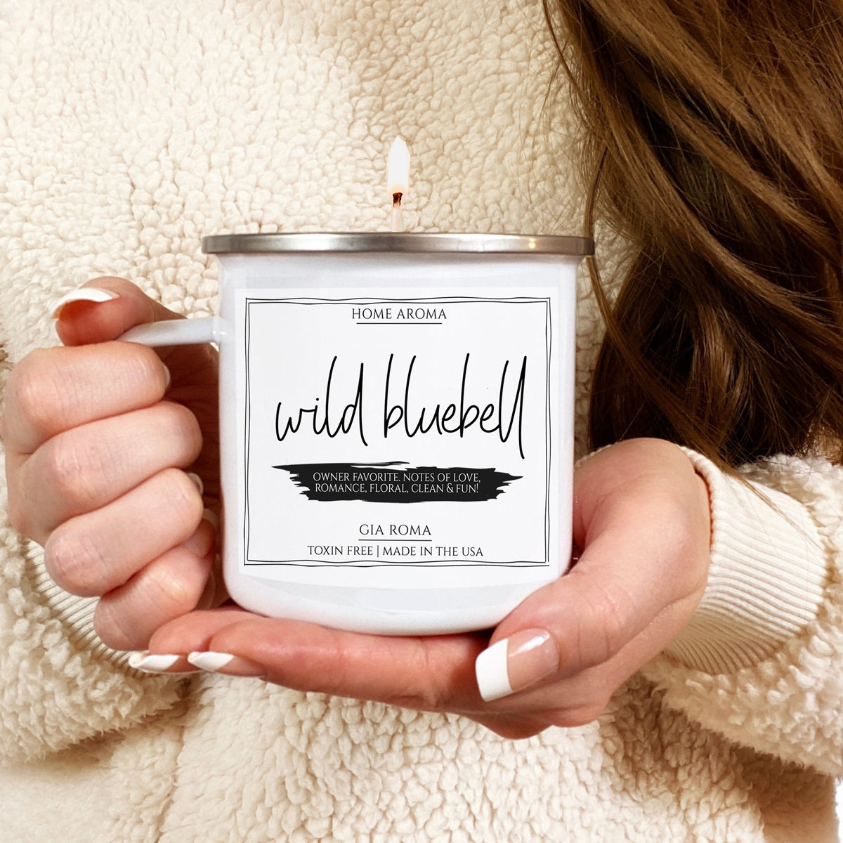 11oz White Label Candle Mug