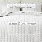 Wave Stitch Gauze Quilt Set