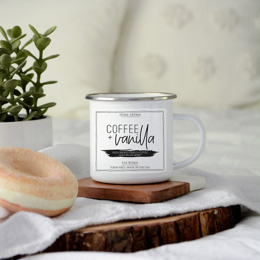 11oz White Label Candle Mug