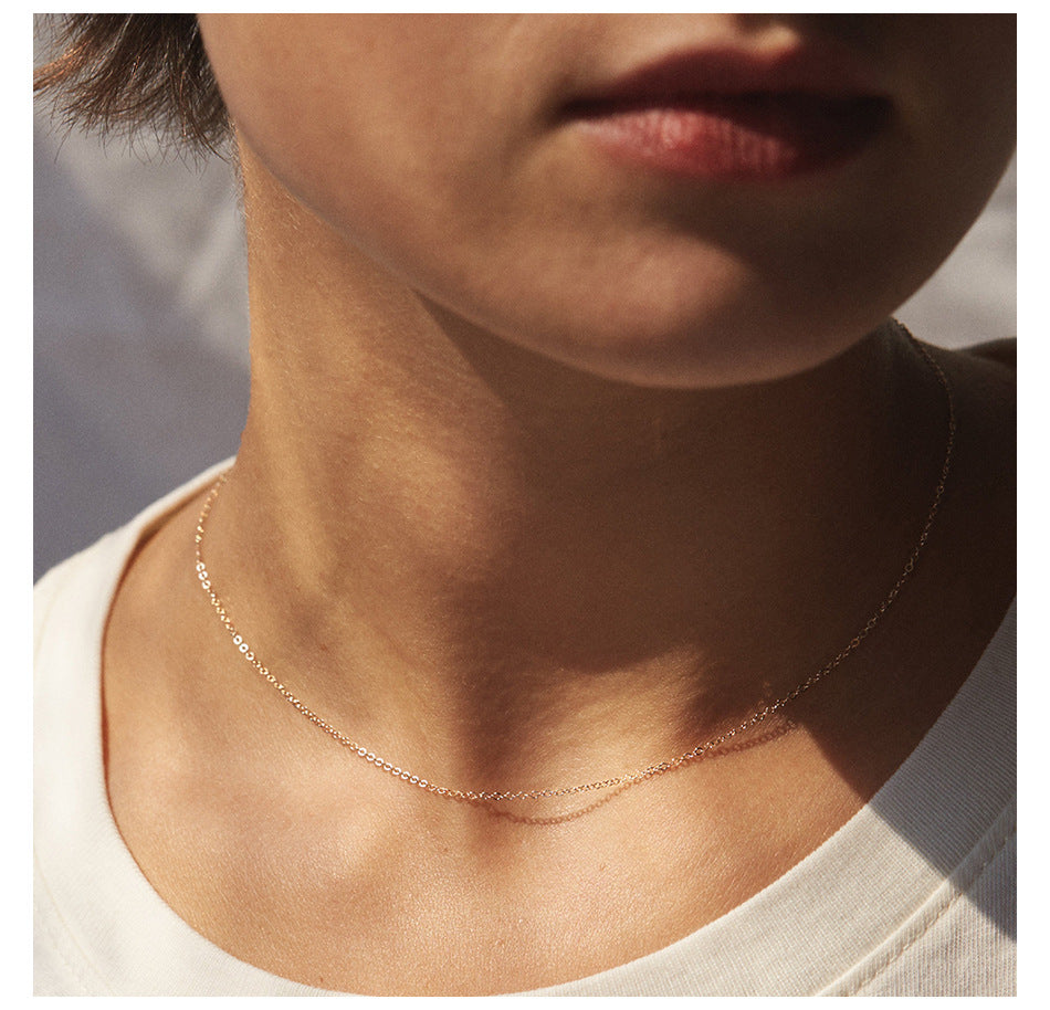 Delicate Minimalist Chain Necklace