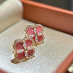 Pink Four Leaf Clover Jewelry Collection