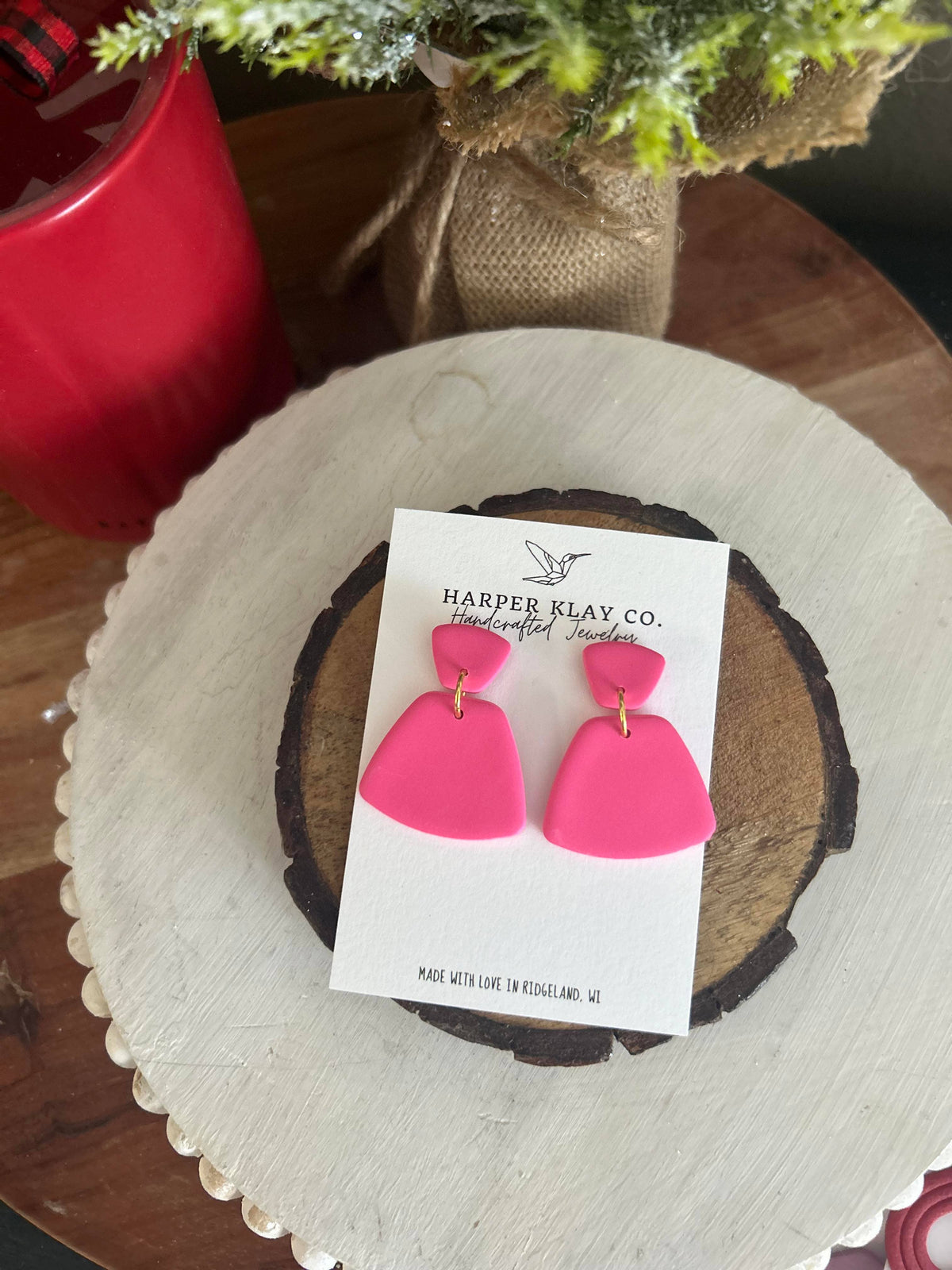 The Hadley Set -  Polymer Clay Dangle Earrings