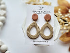 The Boho Chic Set - Polymer Clay Dangle Earrings