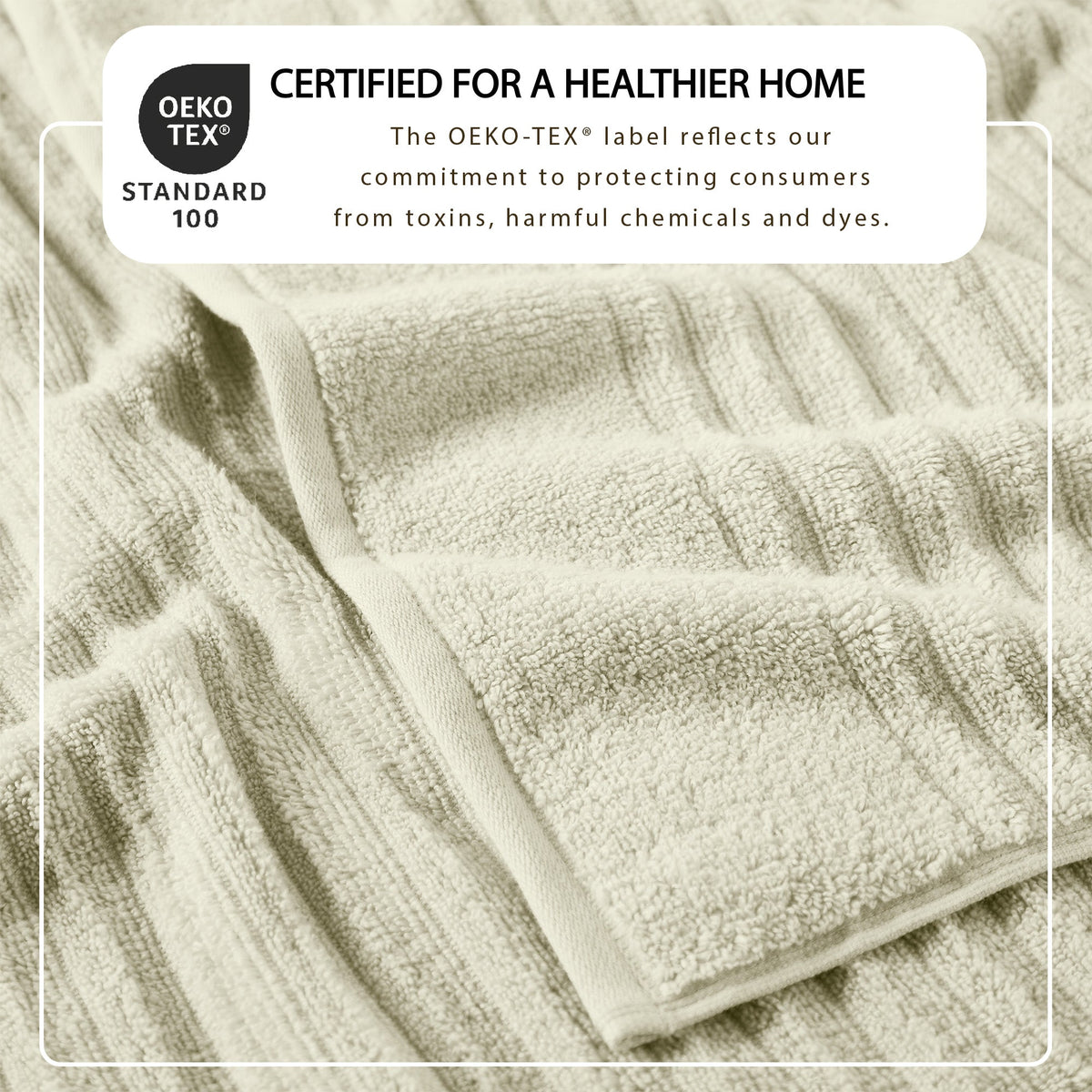 Karina Collection Luxury Combed Cotton Bath Towel Set