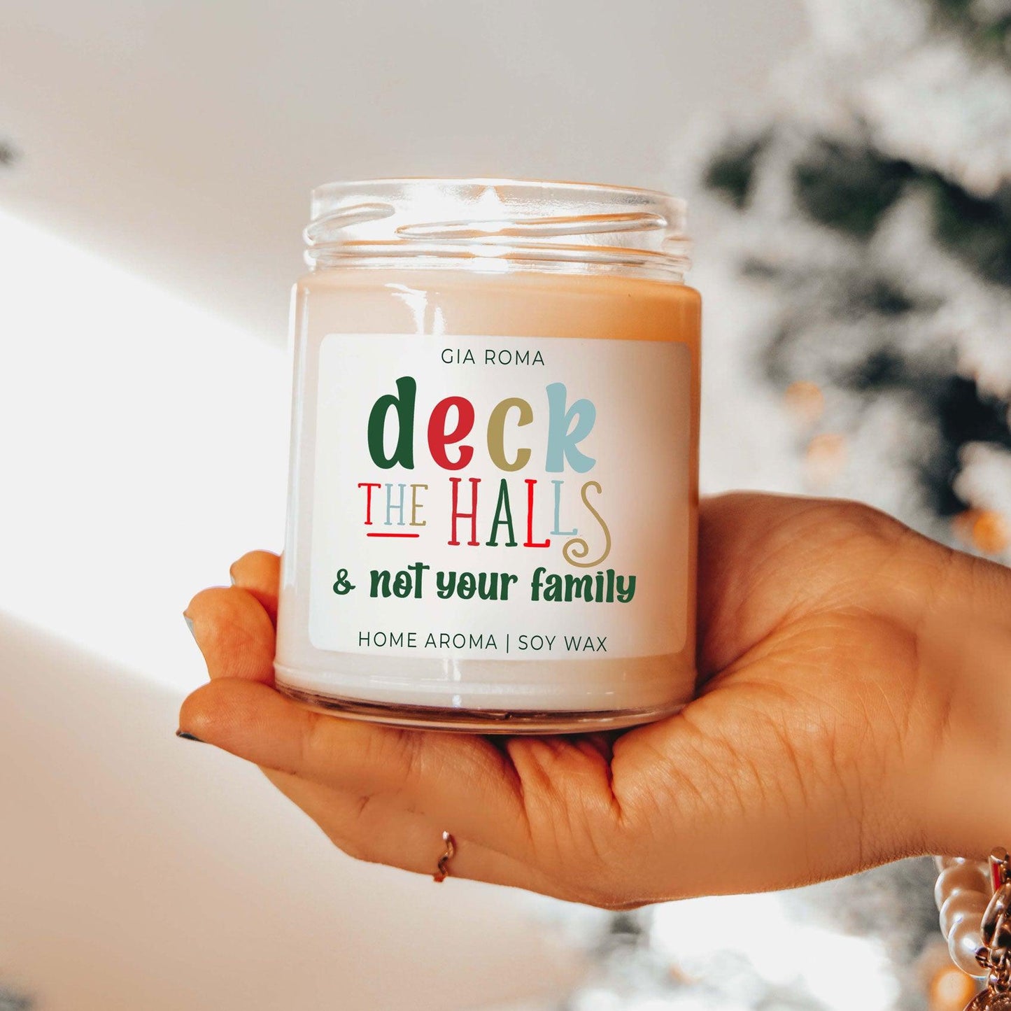 Funny Christmas Candles