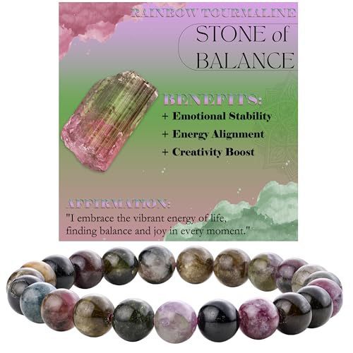 Handcrafted Natural Stone Beaded Bracelet