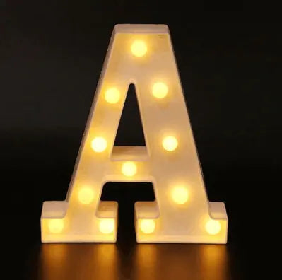 Decorative Alphabet LED