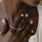 Personalized Morse Code Necklace