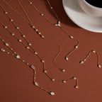 Long Drop Pendant Necklace Collection