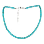 Turquoise Beaded Pendant Necklace
