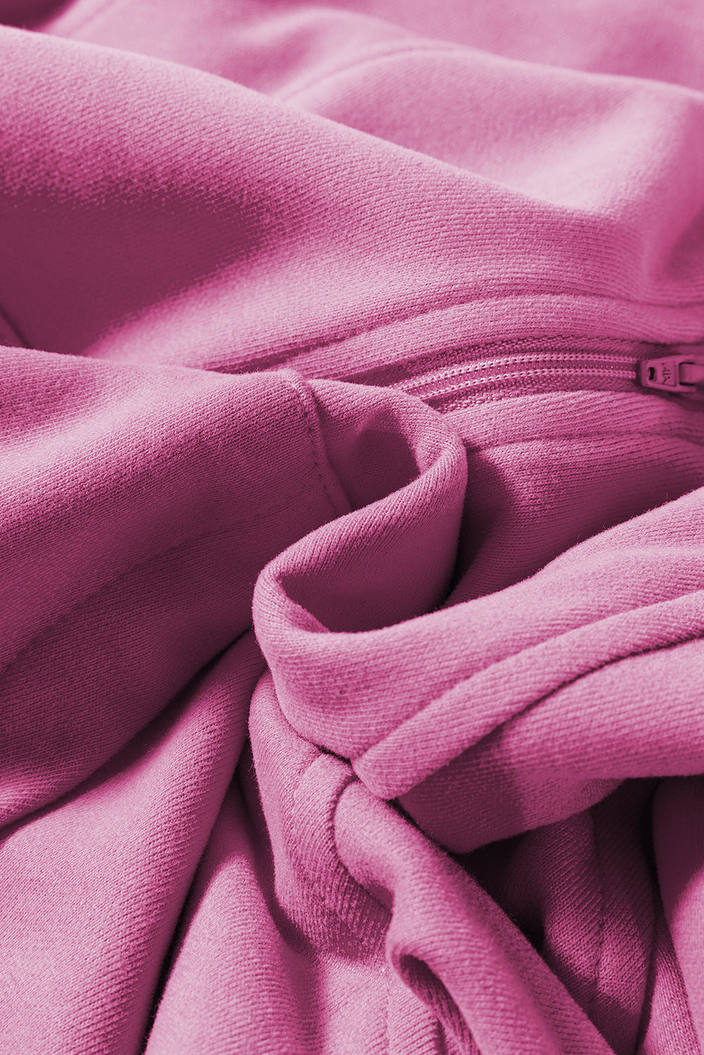 Fleece Lined Zip-Up Sweatshirt
