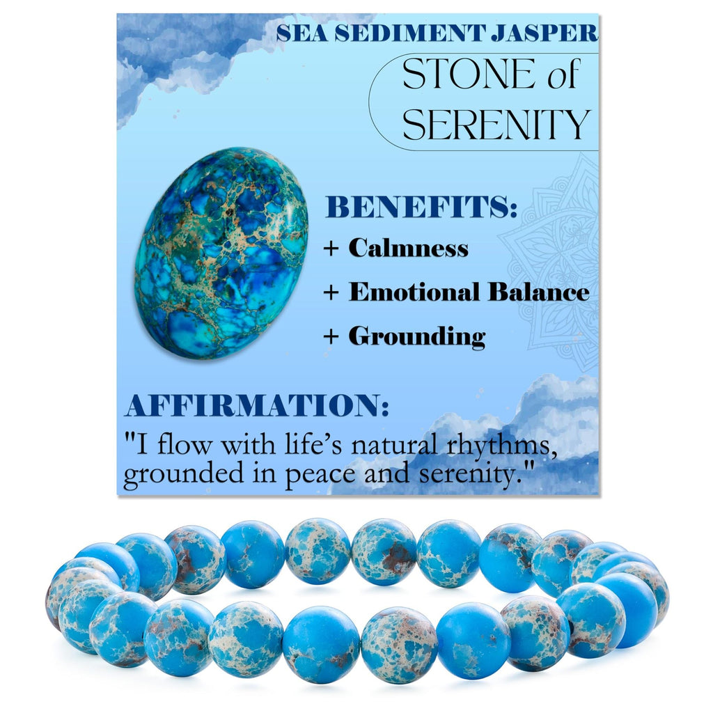 Handcrafted Natural Stone Beaded Bracelet