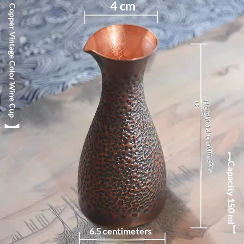 Copper Wine Serving Cups
