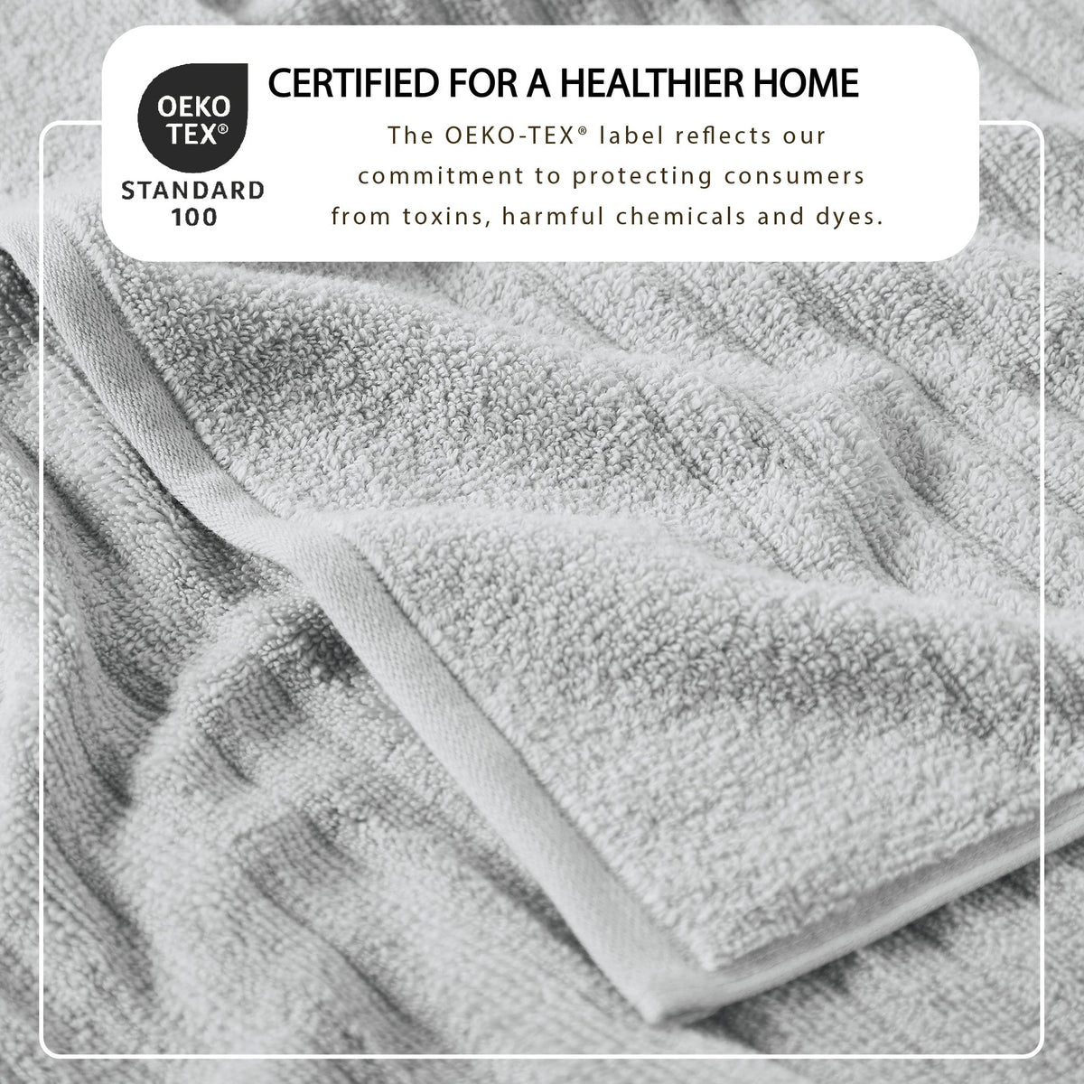 Karina Collection Luxury Combed Cotton Bath Towel Set