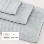 Karina Collection Luxury Combed Cotton Bath Towel Set