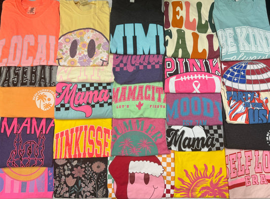Surprise Graphic Tee 3 for $24.99