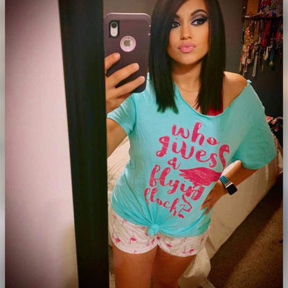 Who Gives A Flying Flock Graphic Tee
