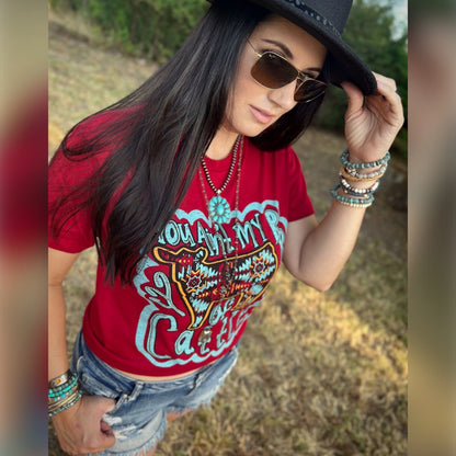 You Ain't My Brand Of Cattle Graphic Tee