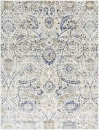 Georgiana Blue & Beige Oushak Rug