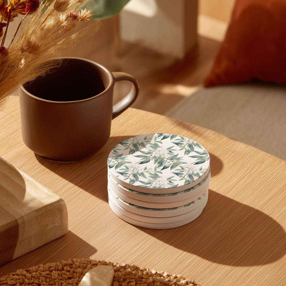 Eucalyptus Coasters