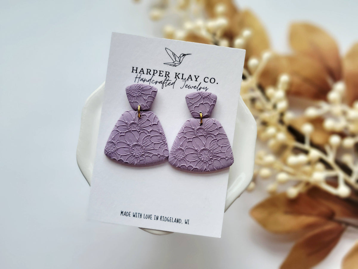 The Hadley Set -  Polymer Clay Dangle Earrings