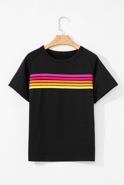 Stripe Short Sleeve Tee