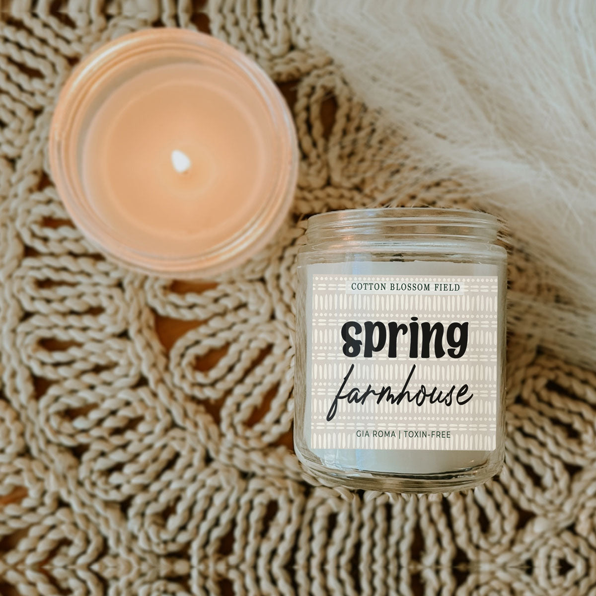 Cotton Blossom Candle