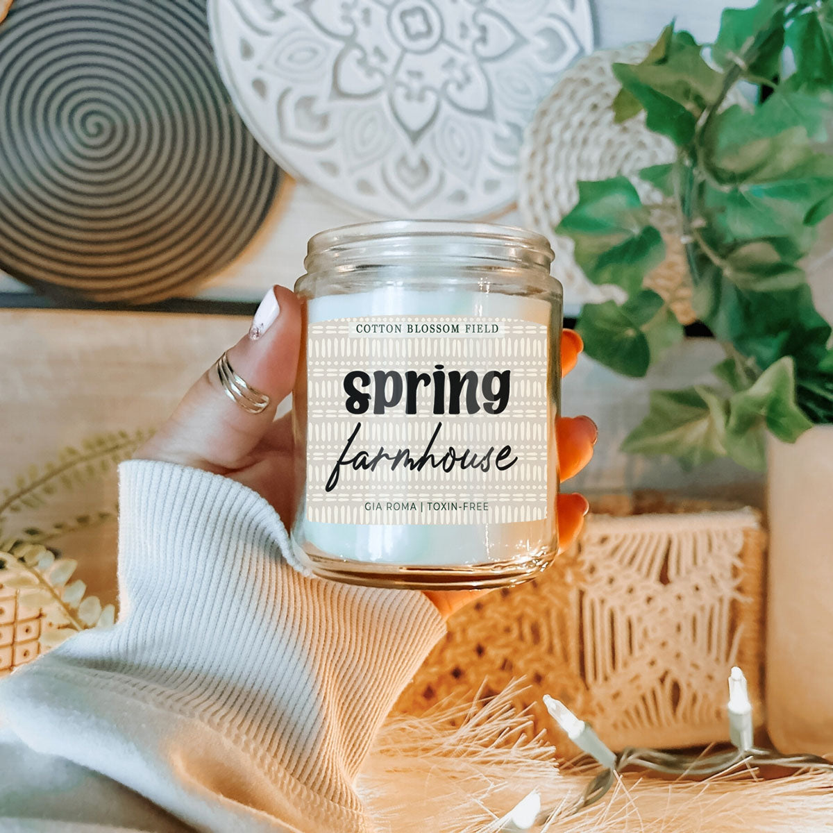 Cotton Blossom Candle