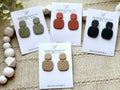 The Vivian Set- Polymer Clay Dangle Earrings