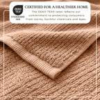 Georgiana Collection Turkish Cotton Ribbed 6-Piece Bath Towel Set
