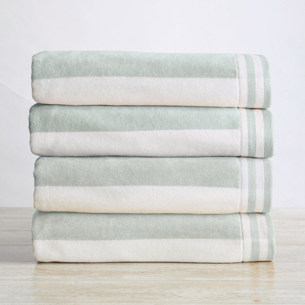 Edgartown Striped Cabana Beach Towel