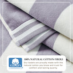 Edgartown Striped Cabana Beach Towel