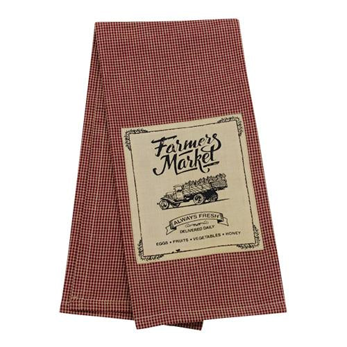 Farmers Market Dish Towel