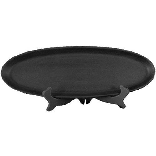 Black Oval Dish