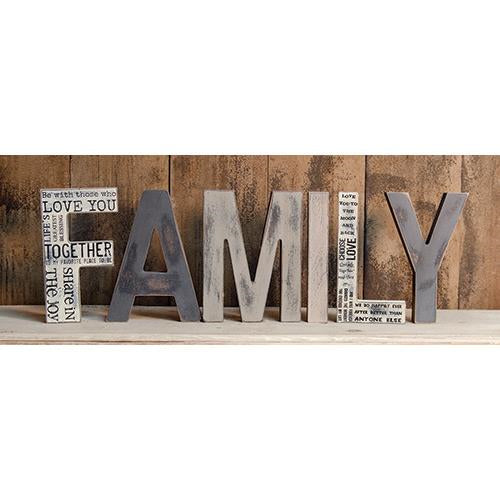 6/set Family Letters