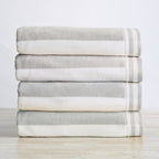 Edgartown Striped Cabana Beach Towel