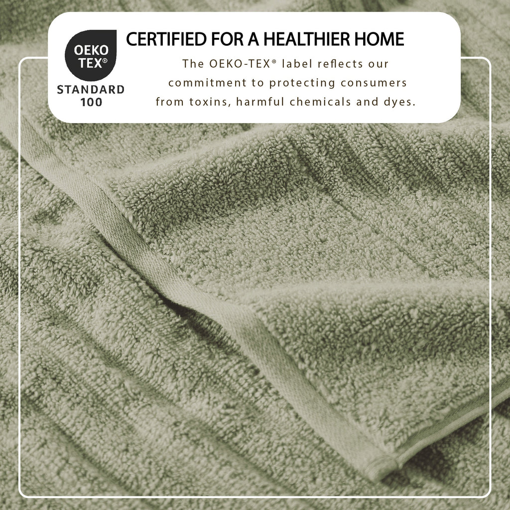 Karina Collection Luxury Combed Cotton Bath Towel Set