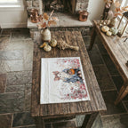 Floral Ghost Kitchen Towel