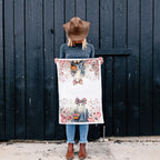 Floral Ghost Kitchen Towel