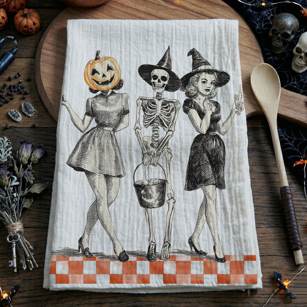 Vintage Trio Kitchen Towel