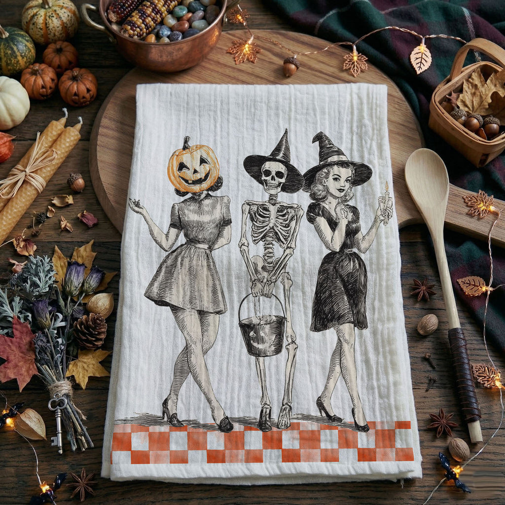 Vintage Trio Kitchen Towel
