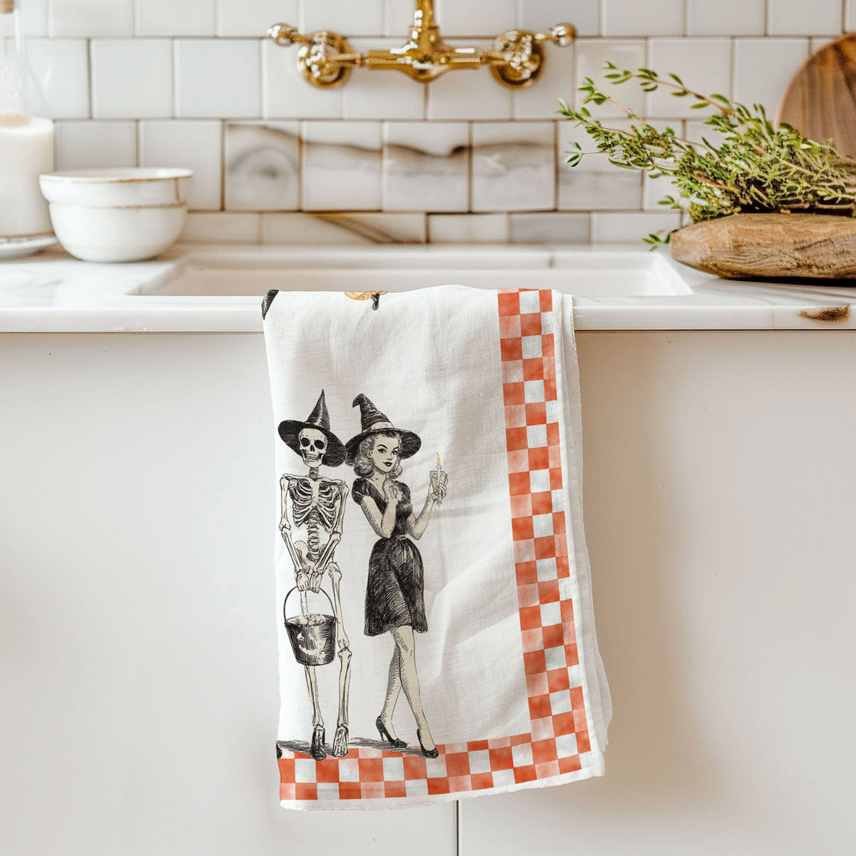 Vintage Trio Kitchen Towel