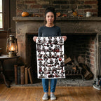 Creepy Clown Dolls Kitchen Towel